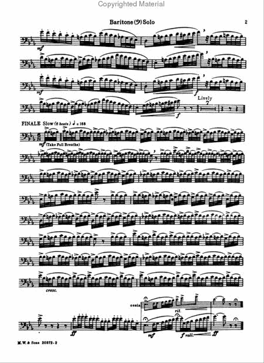 Carnival of Venice Small Ensemble scores gallery preview page 3