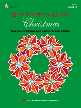 Book cover for Bastien Play-Along Christmas, Book 2 (Book )