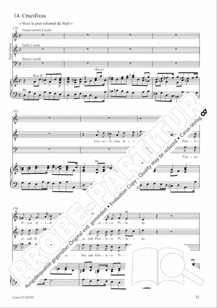 Messe de Minuit pour Noel TB scores gallery preview page 32