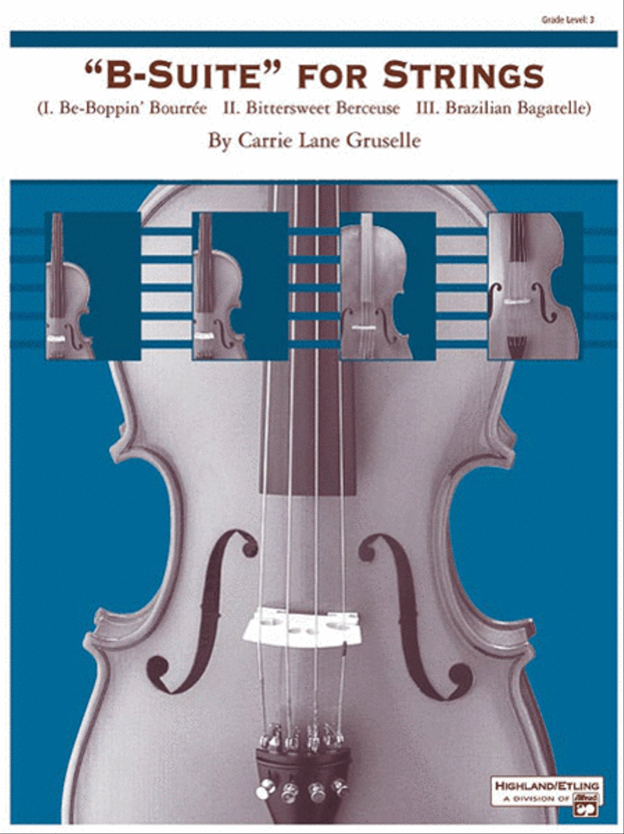 B-Suite for Strings String Orchestra scores gallery preview page 1