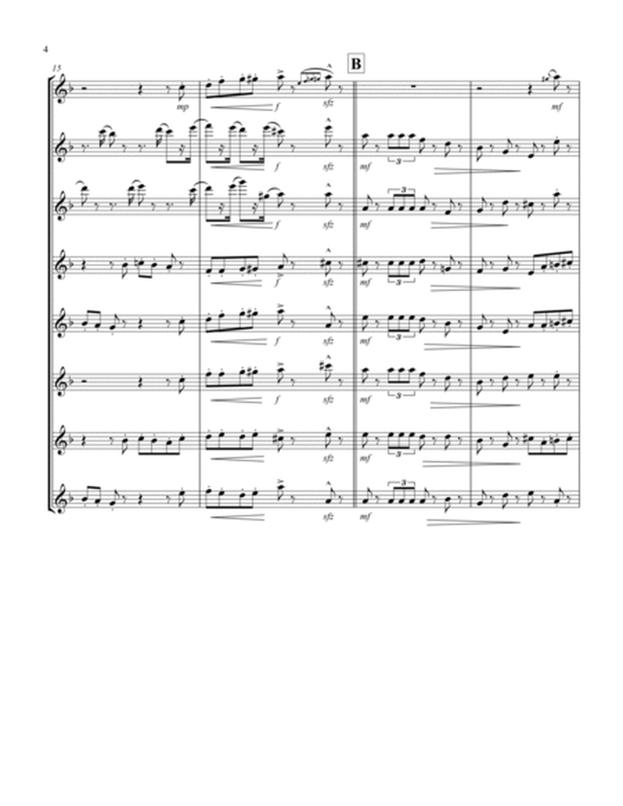March (from "The Nutcracker Suite") (F) (Oboe Octet)