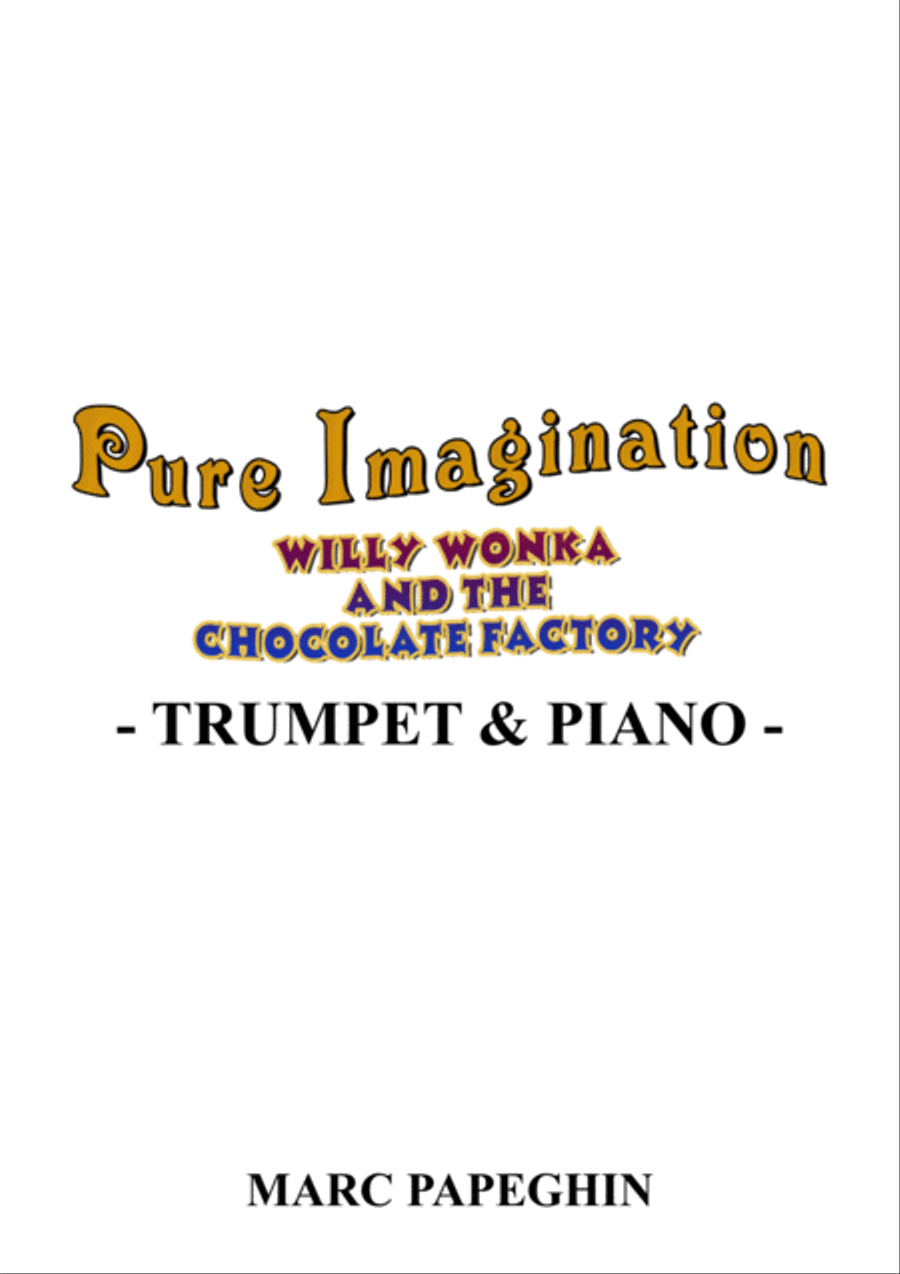 Pure Imagination Trumpet Solo scores gallery preview page 1