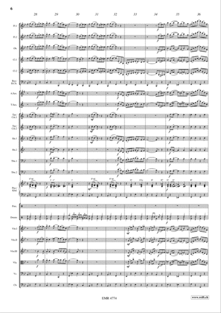 The Entertainer Orchestra scores gallery preview page 7