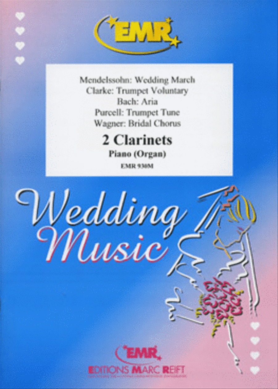 Wedding Music Clarinet Duet scores gallery preview page 1