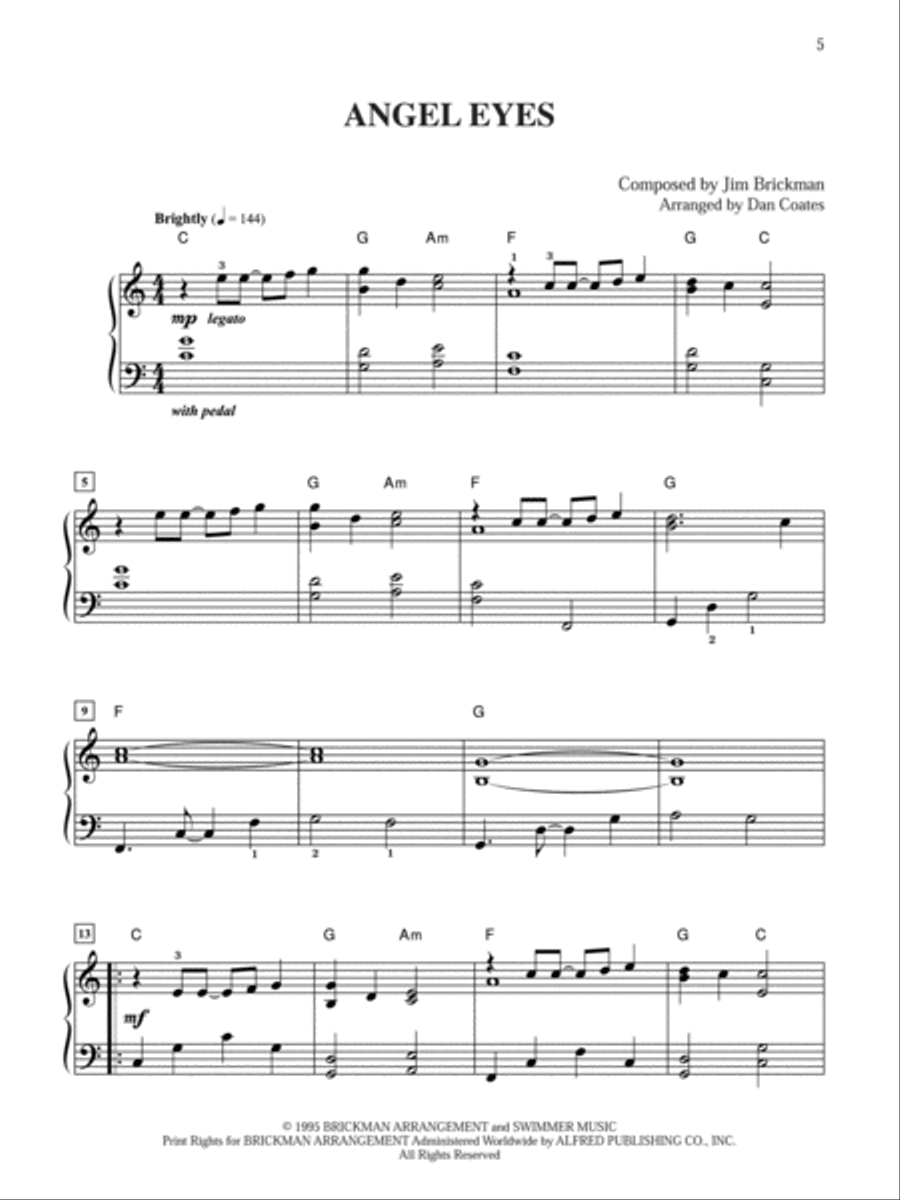 The Essential Jim Brickman, Volume 1 Easy Piano scores gallery preview page 2