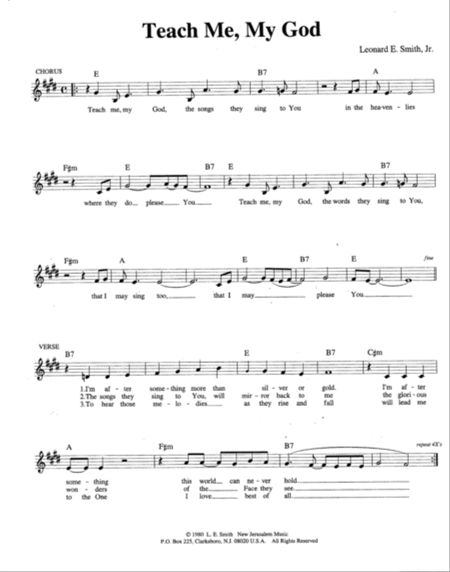 You Are My Hiding Place Songbook Unison Choir scores gallery preview page 4