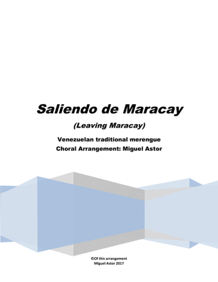 Saliendo de Maracay