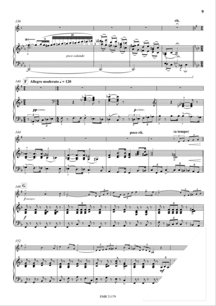 Concerto No. 3 Euphonium scores gallery preview page 9