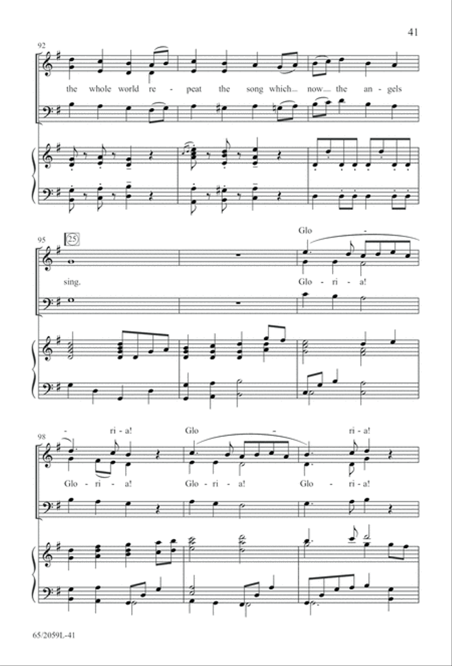 The Christmas Story The Christmas Story 3-Part scores gallery preview page 42