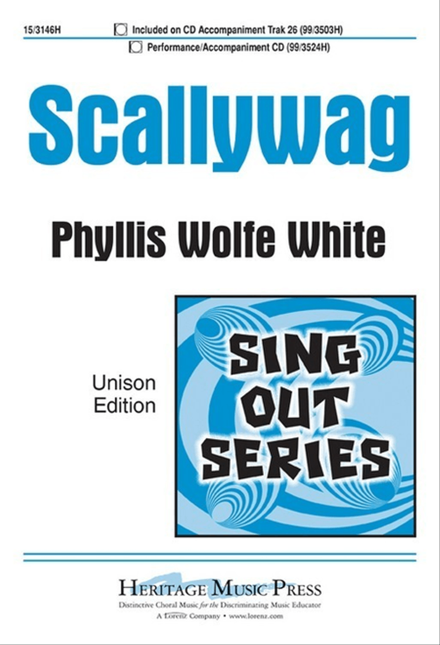 Scallywag Scallywag Unison Choir scores gallery preview page 1