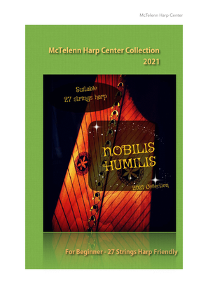 Nobilis Humilis - beginner & 27 String Harp | McTelenn Harp Center
