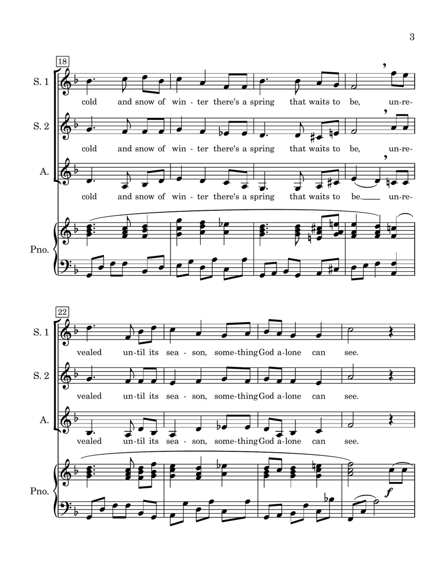 Hymn of Promise Hymn of Promise SSA scores gallery preview page 3