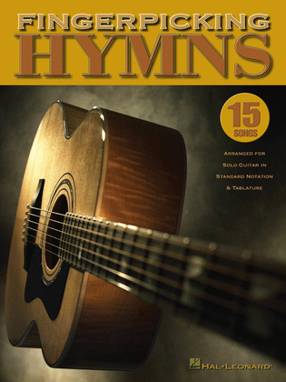 Book cover for Fingerpicking Hymns