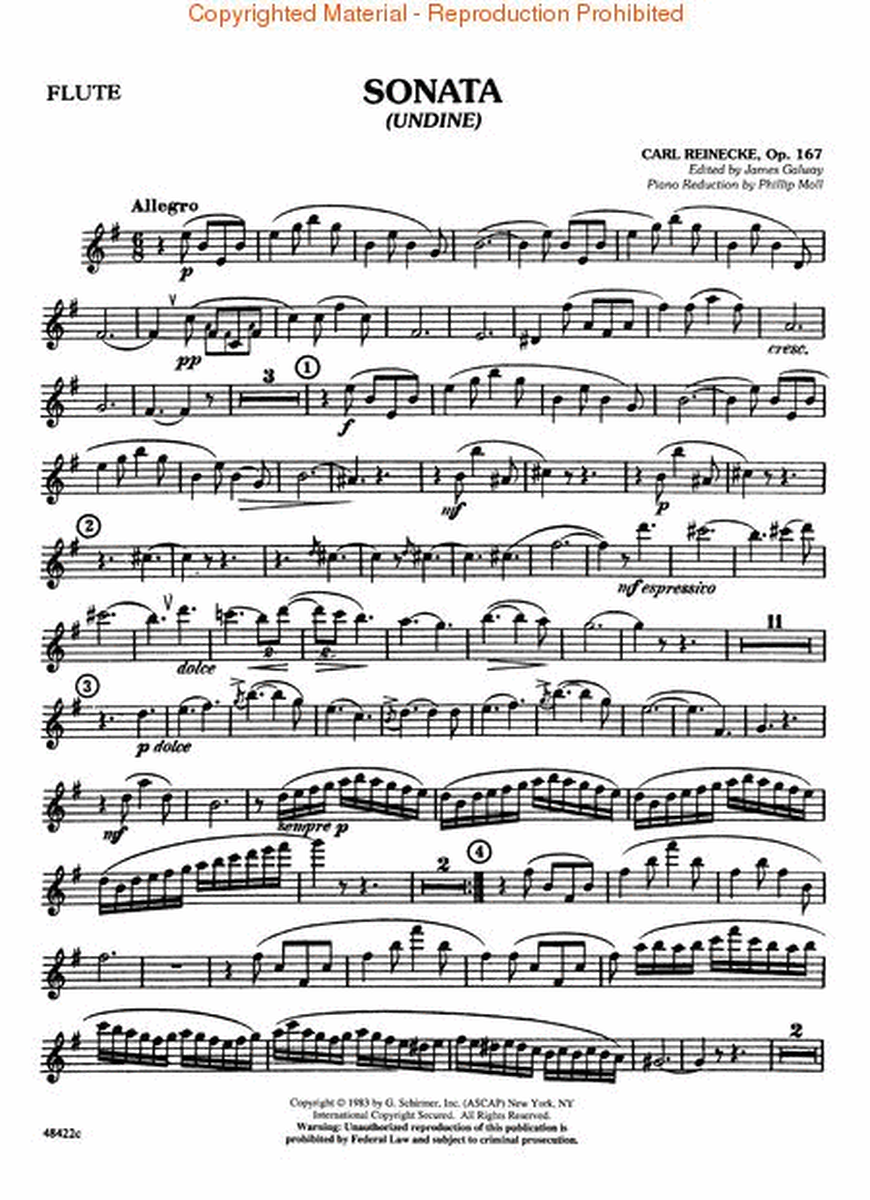 Sonata (Undine), Op. 167