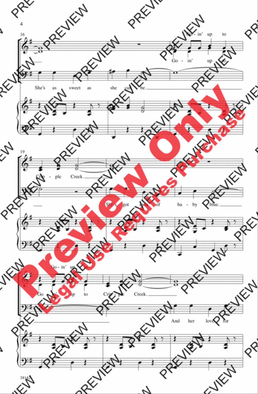 Cripple Creek 3-Part scores gallery preview page 4