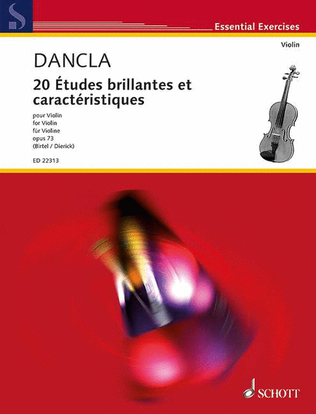 Book cover for 20 Études brillantes et caractéristiques