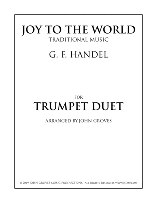 Book cover for Joy To The World - Trumpet Duet