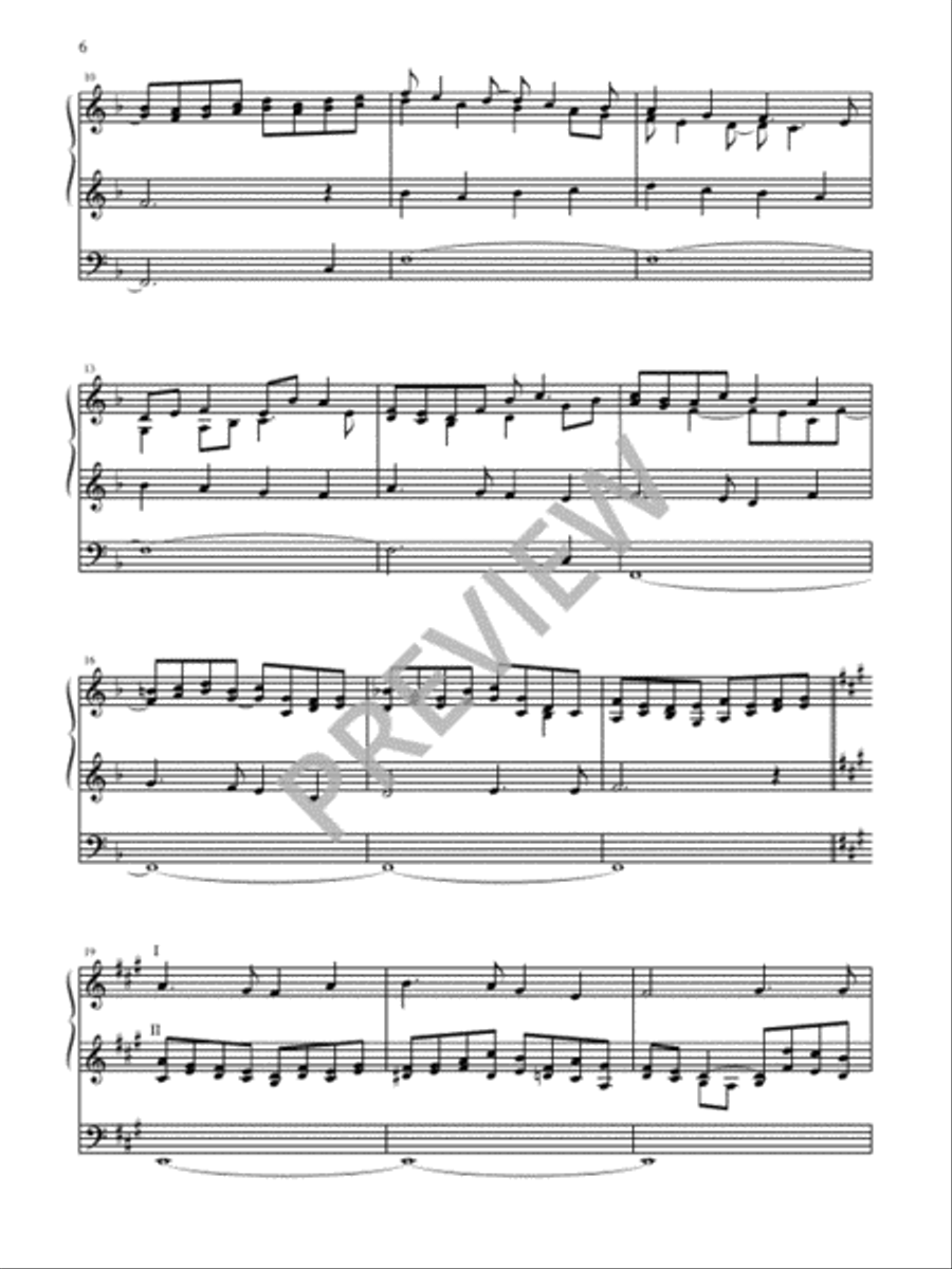 Gathered to Worship - Volume 1 Hymn Anthems scores gallery preview page 7