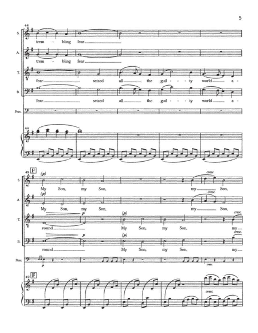 When Jesus Wept 4-Part scores gallery preview page 6