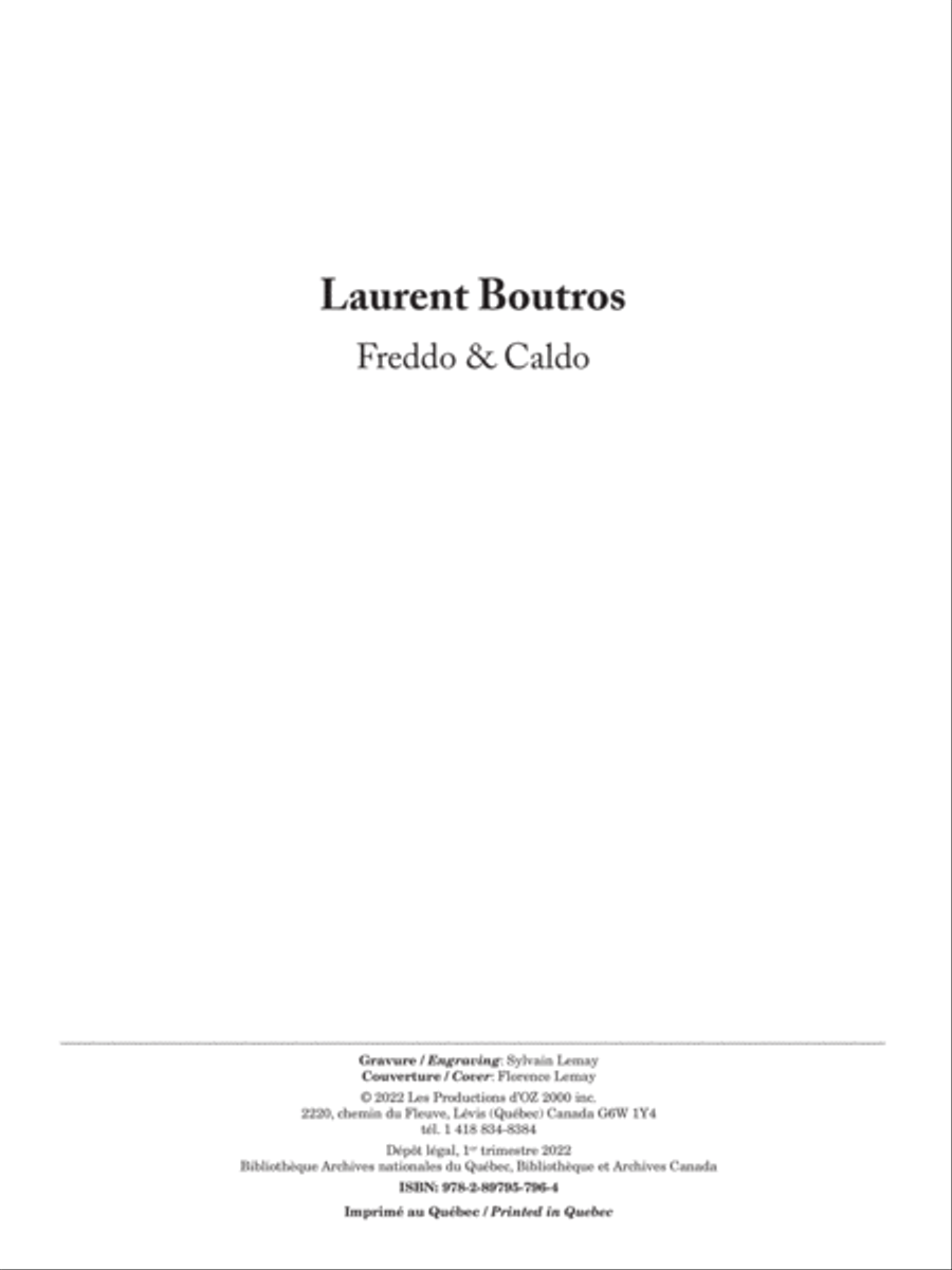 Freddo & Caldo Freddo & Caldo Flute scores gallery preview page 2