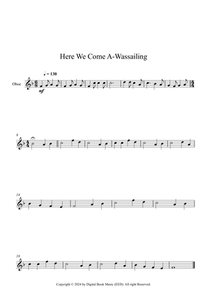 Here We Come A-Wassailing (Oboe)