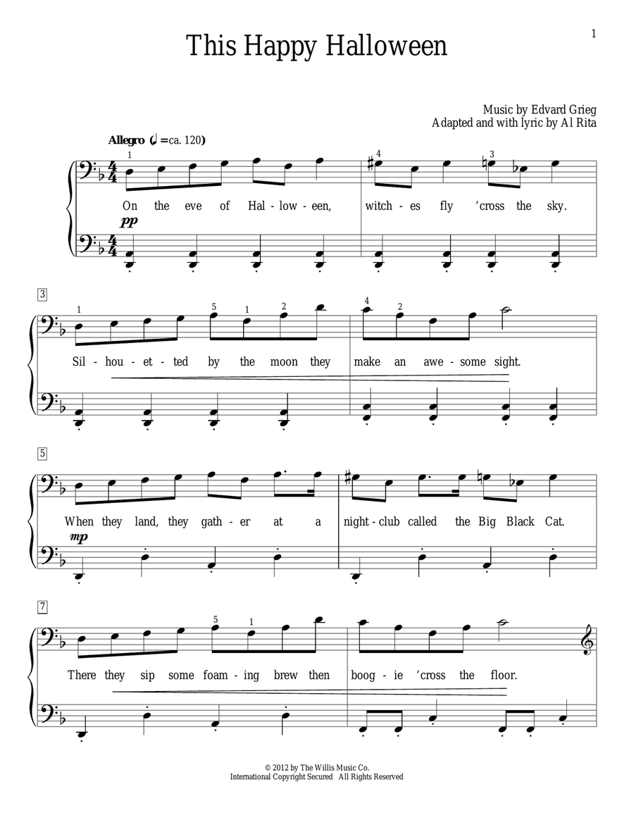 This Happy Halloween This Happy Halloween Piano Method scores gallery preview page 1