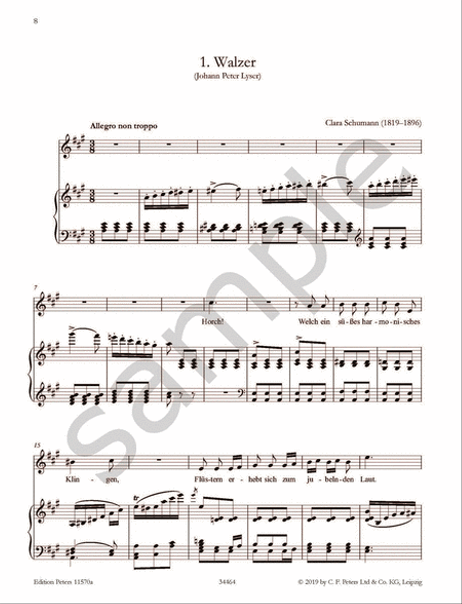 <br>Sheet music extract