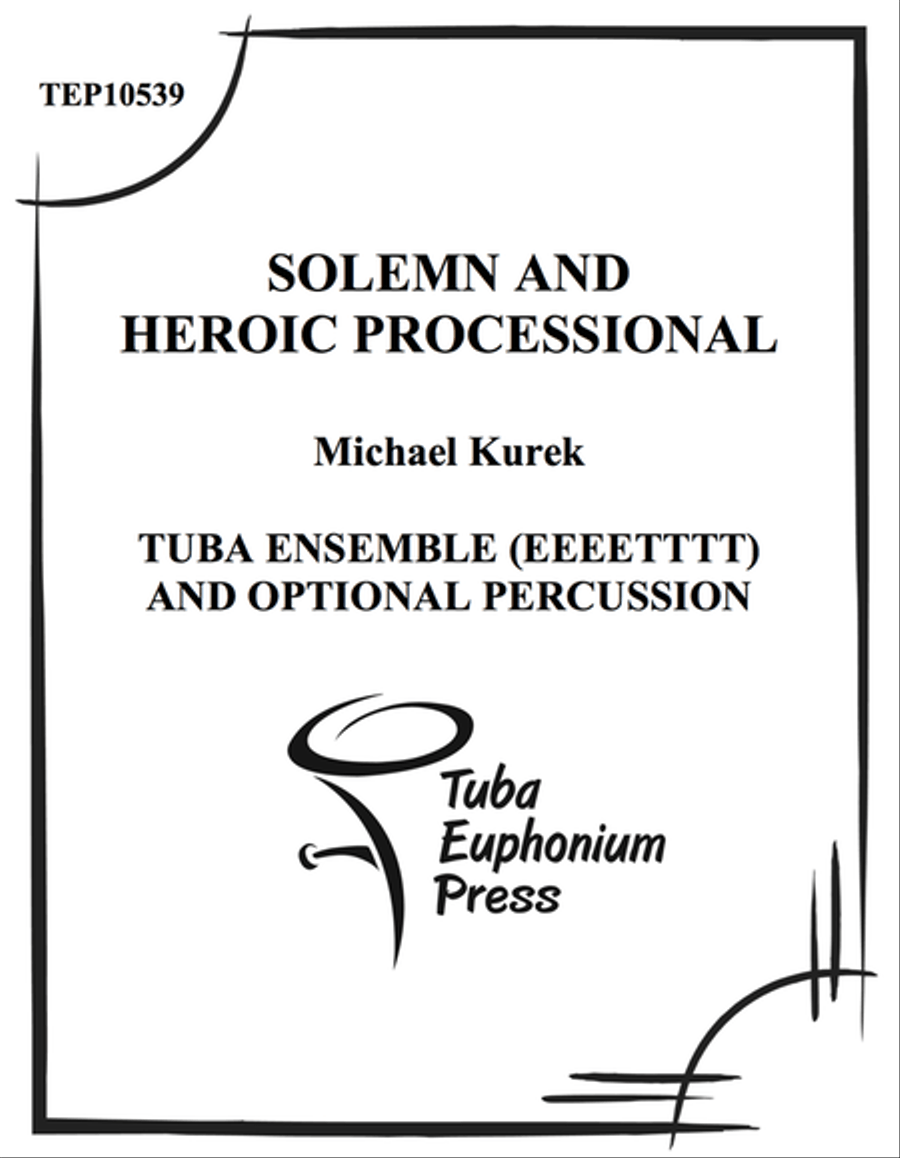 Solemn and Heroic Processional Large Ensemble scores gallery preview page 1