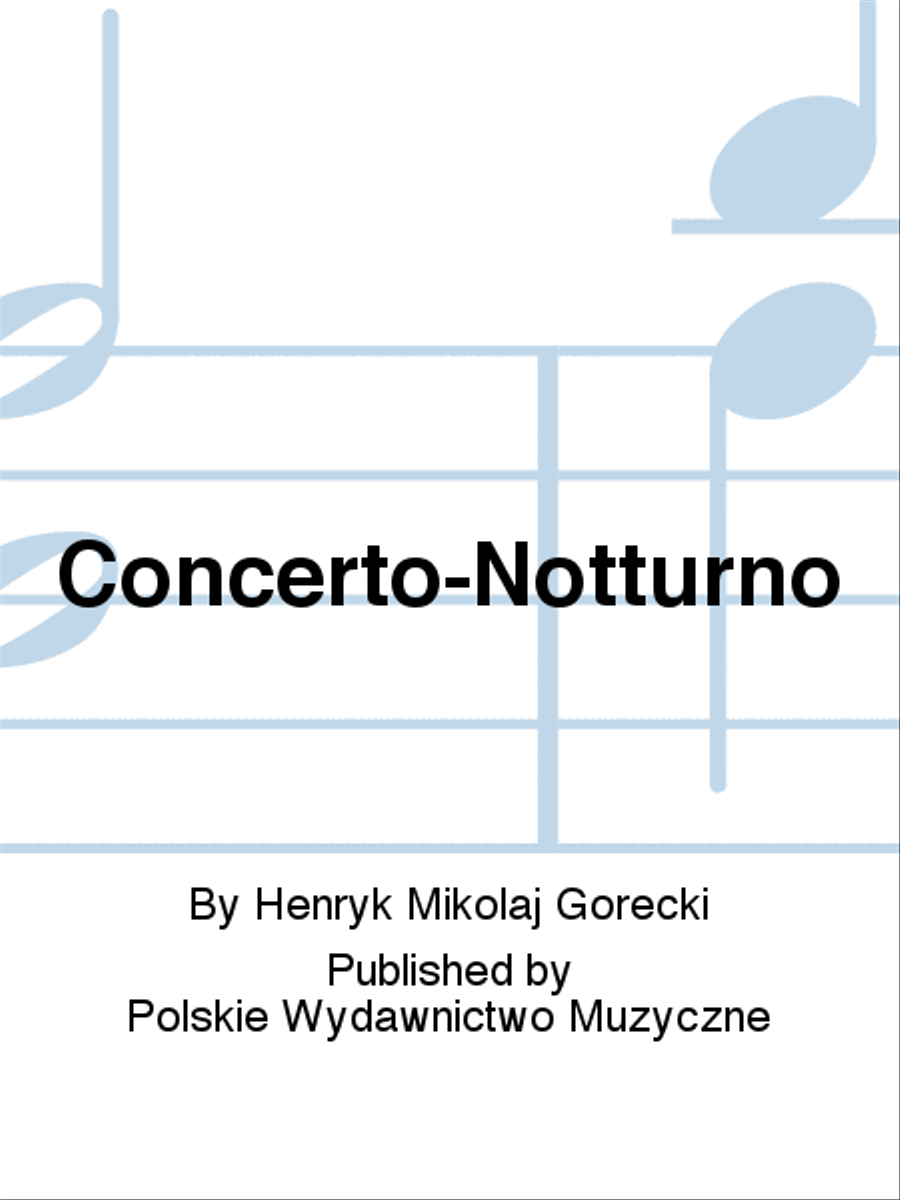 Concerto-Notturno Violin Solo scores gallery preview page 1