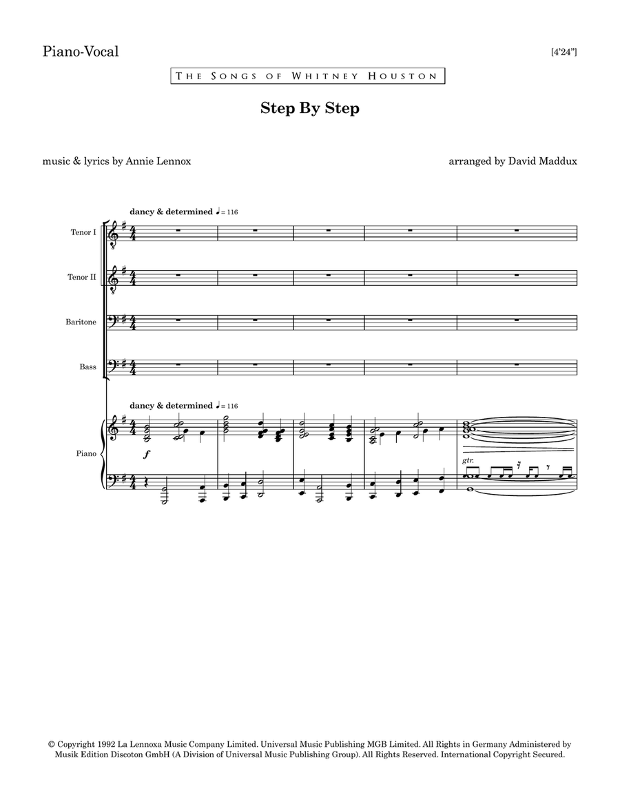 Step By Step TTBB scores gallery preview page 1