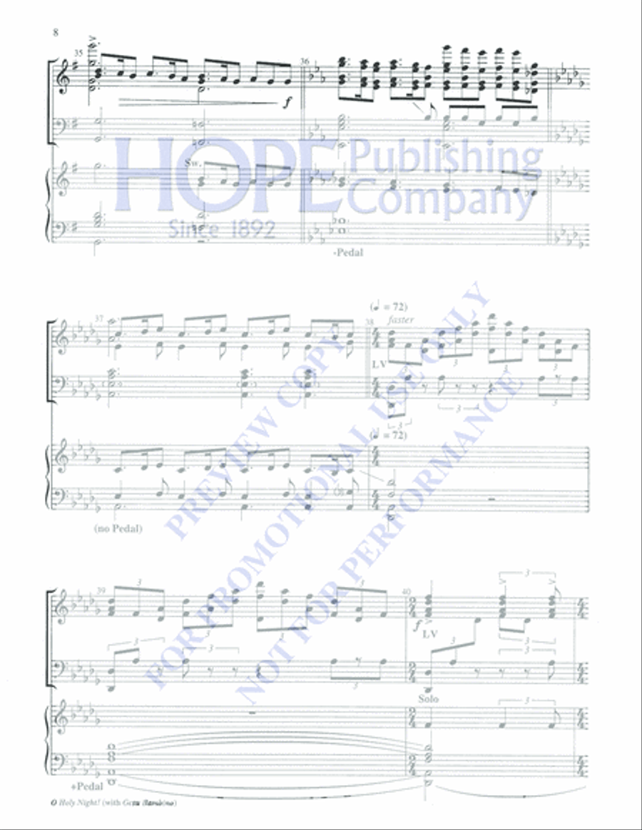 O Holy Night O Holy Night Orchestra scores gallery preview page 8