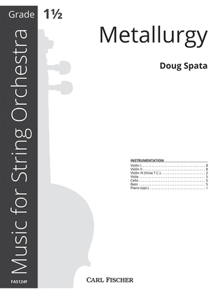 Book cover for Metallurgy