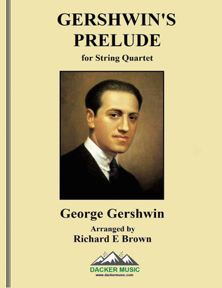 Book cover for Gershwin's Prelude - String Quartet