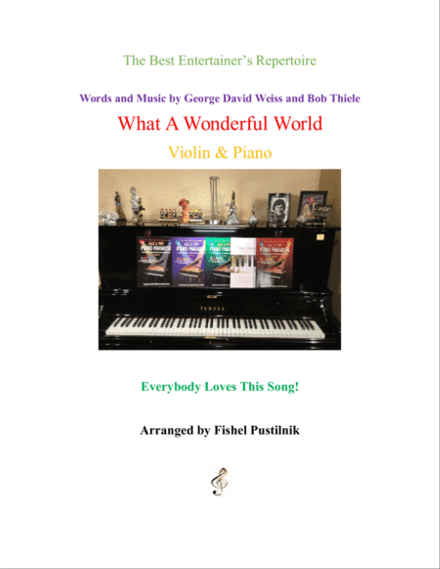 What A Wonderful World Small Ensemble scores gallery preview page 1