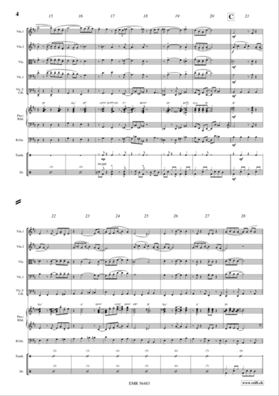 Makin' Whoopee String Quintet scores gallery preview page 4