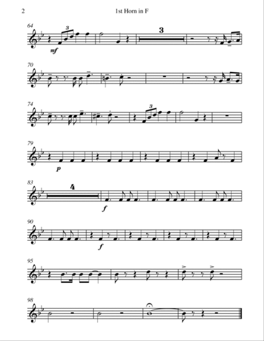 The Crazy Barber (Concert Band) Concert Band scores gallery preview page 5