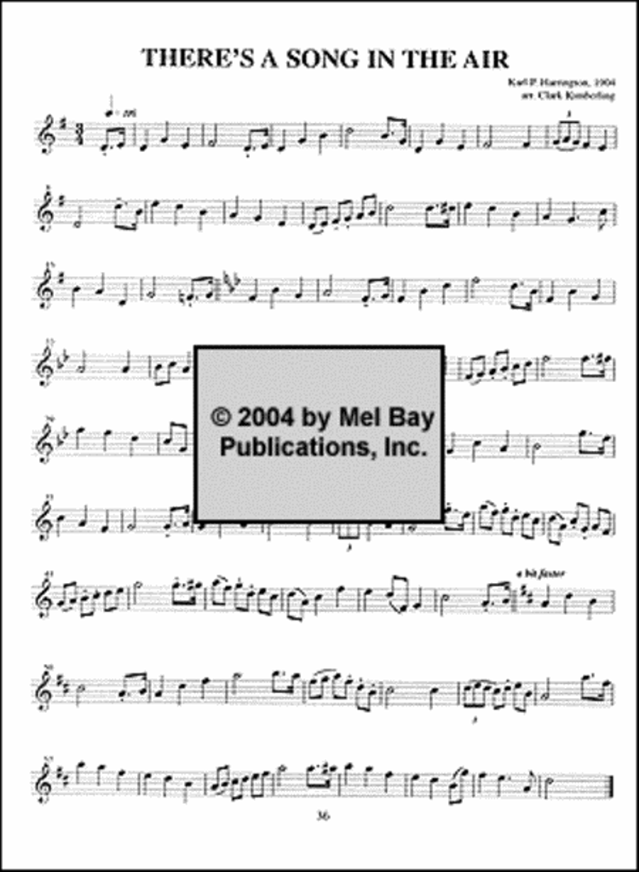 Solos for Soprano Recorder or Flute, Collection 2: Christmas Carols Woodwind Duet scores gallery preview page 3