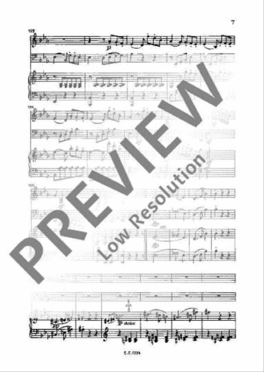 Piano Trio No. 3 C minor Piano Trio scores gallery preview page 16