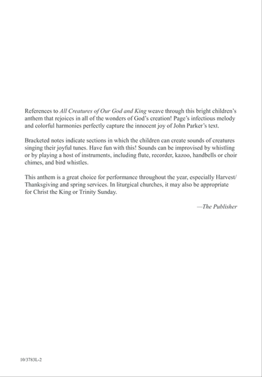 God Made Us All God Made Us All Unison Choir scores gallery preview page 2