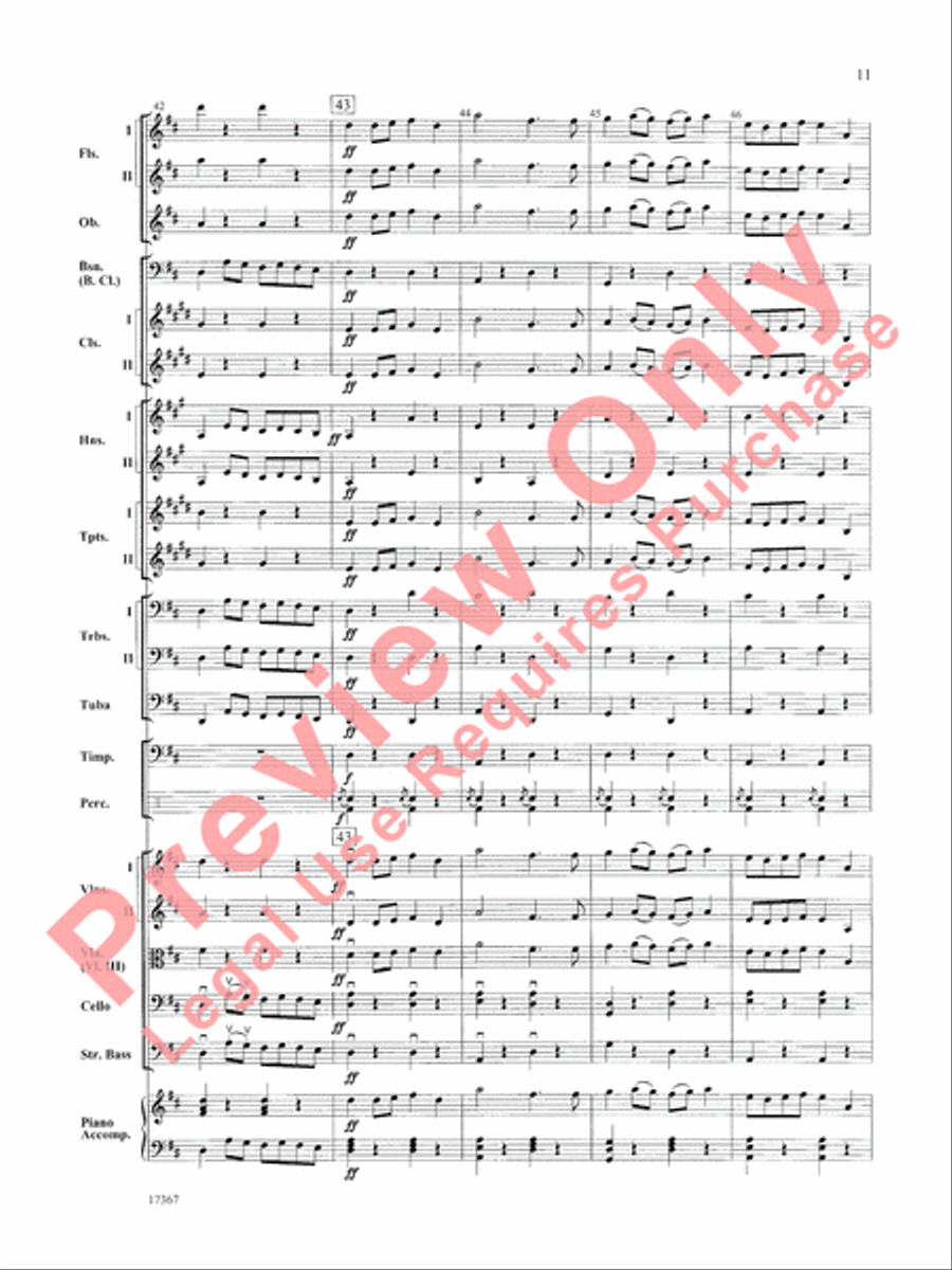March Prelude Full Orchestra scores gallery preview page 12