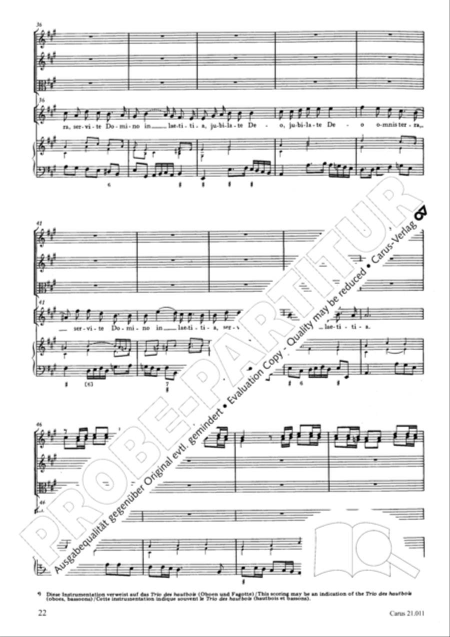 Jubilate Deo Choir scores gallery preview page 23