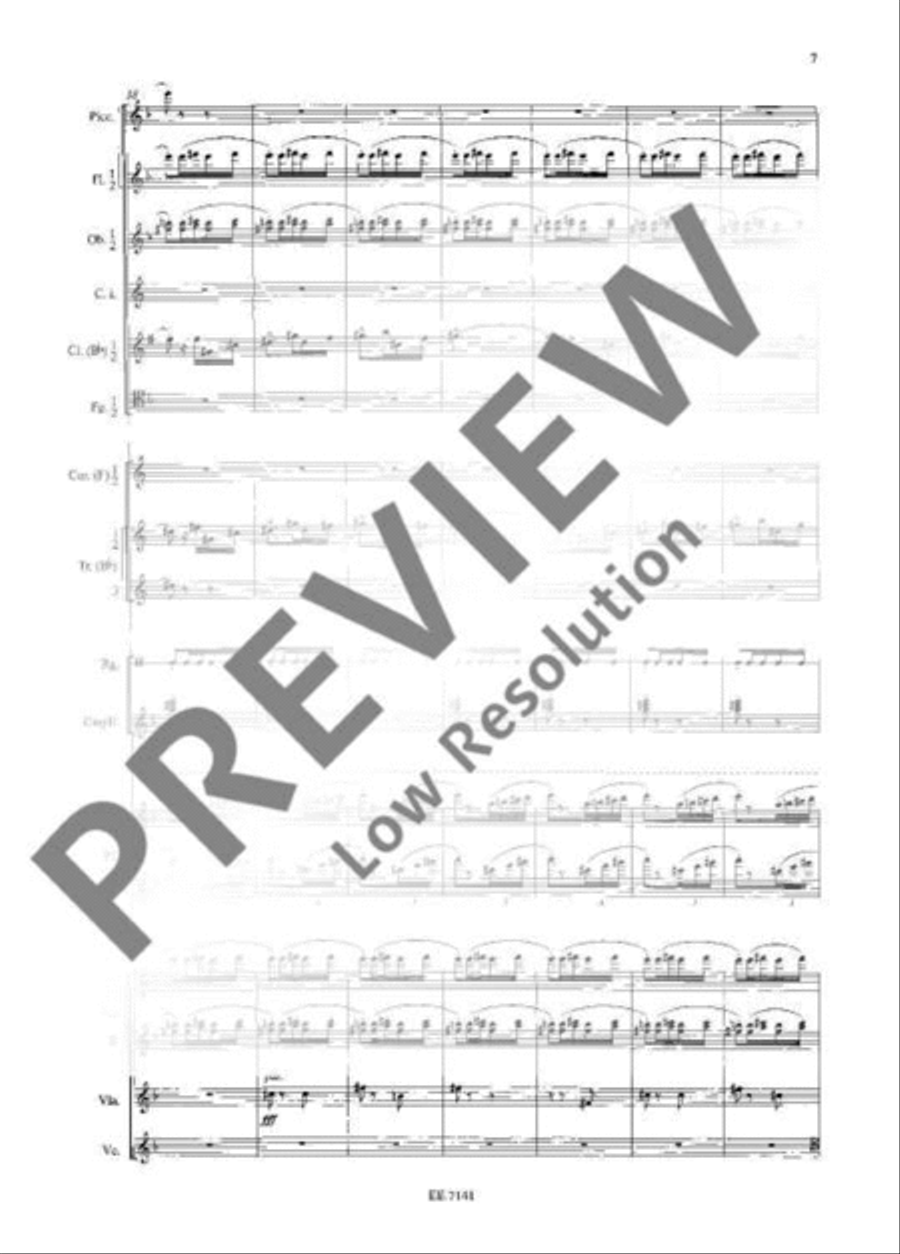 Pines of Rome Orchestra scores gallery preview page 16
