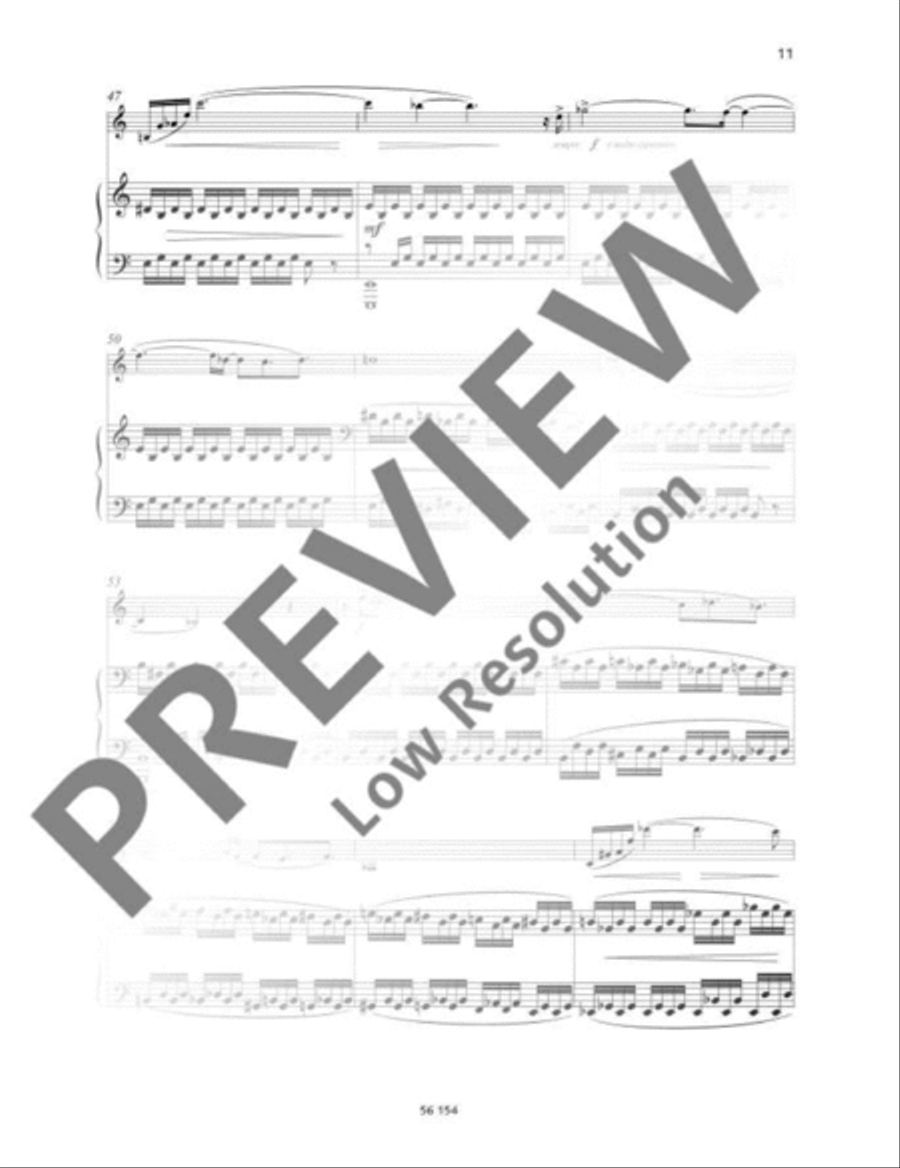 Sonate No. 1 Violin Solo scores gallery preview page 12