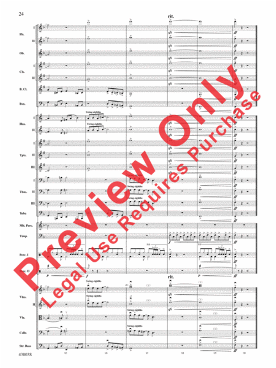The Doors on Tour The Doors on Tour Full Orchestra scores gallery preview page 25