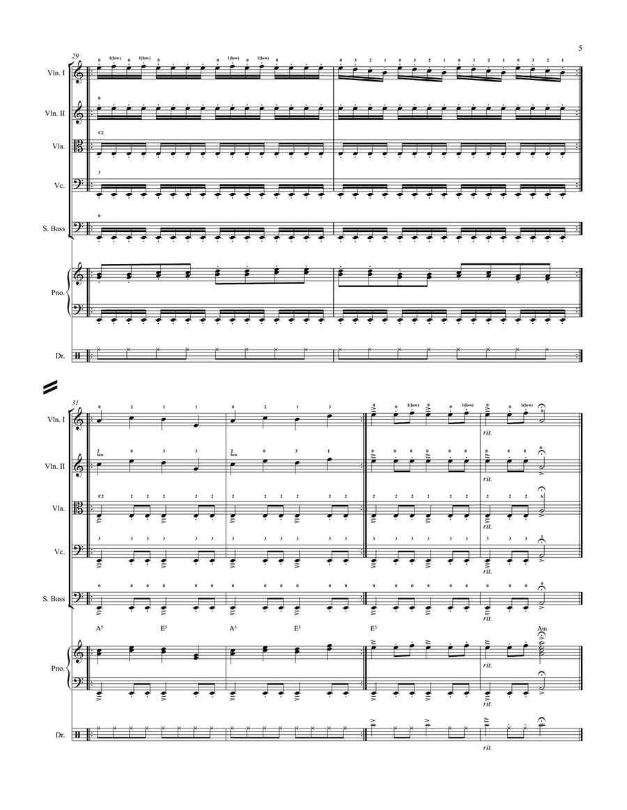 Suspense String Orchestra scores gallery preview page 5