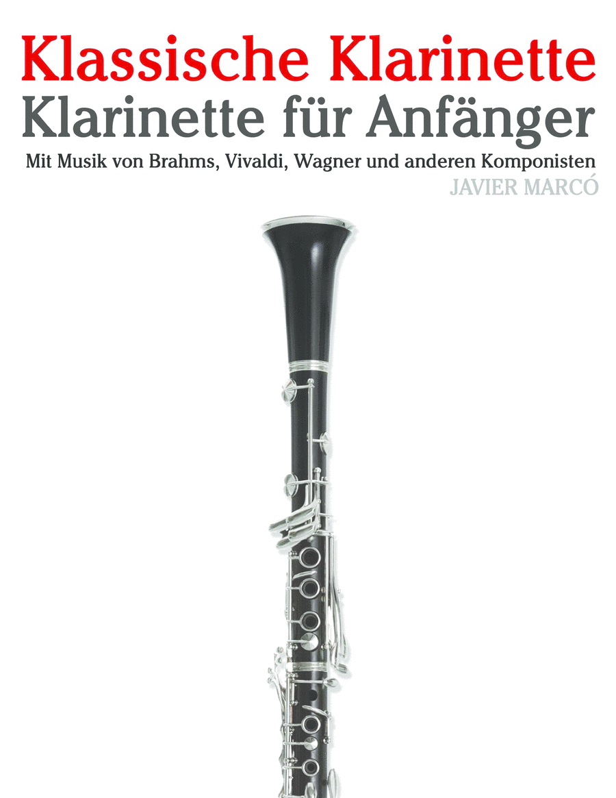 Klassische Klarinette Clarinet Solo scores gallery preview page 1