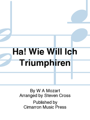Book cover for Ha! Wie Will Ich Triumphiren