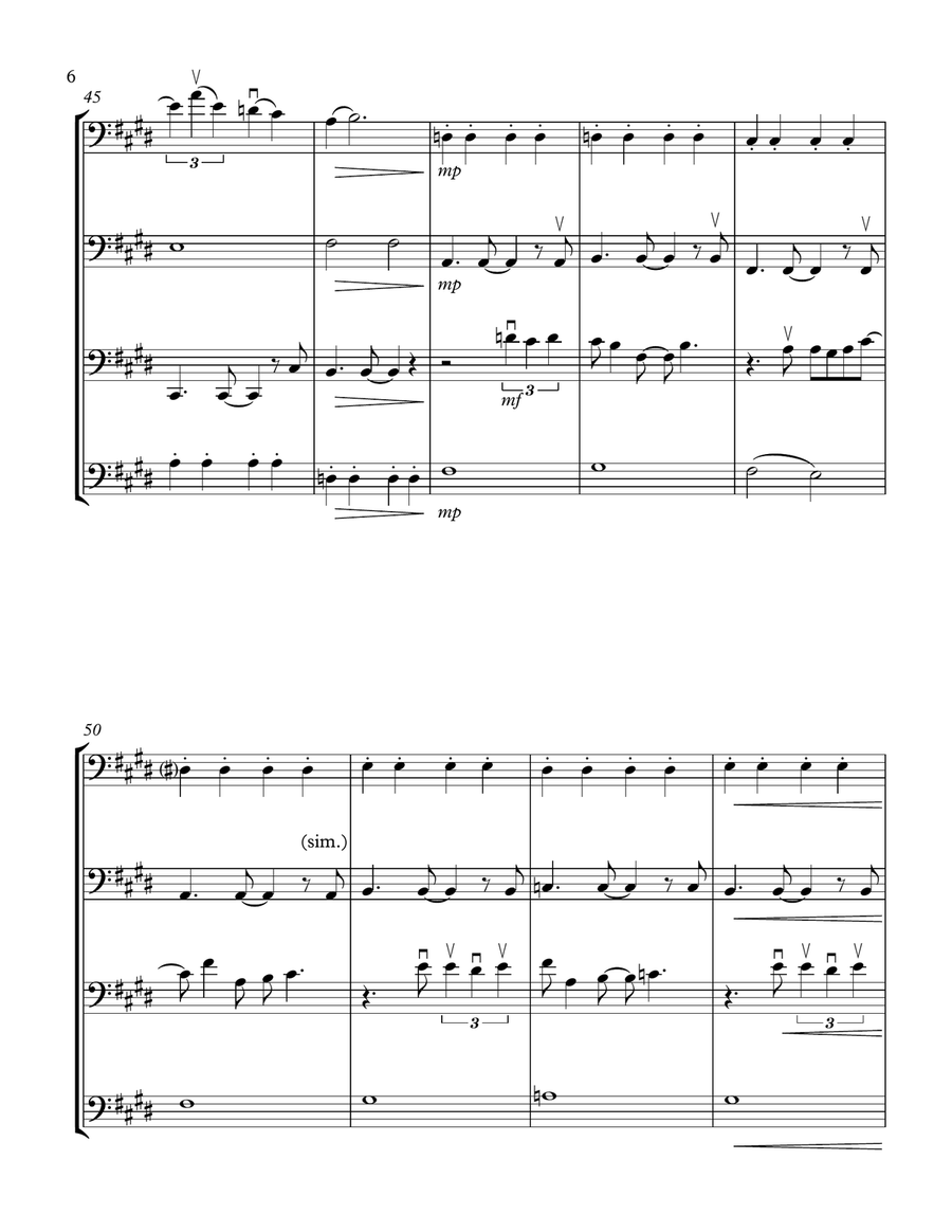 God Only Knows Cello scores gallery preview page 6