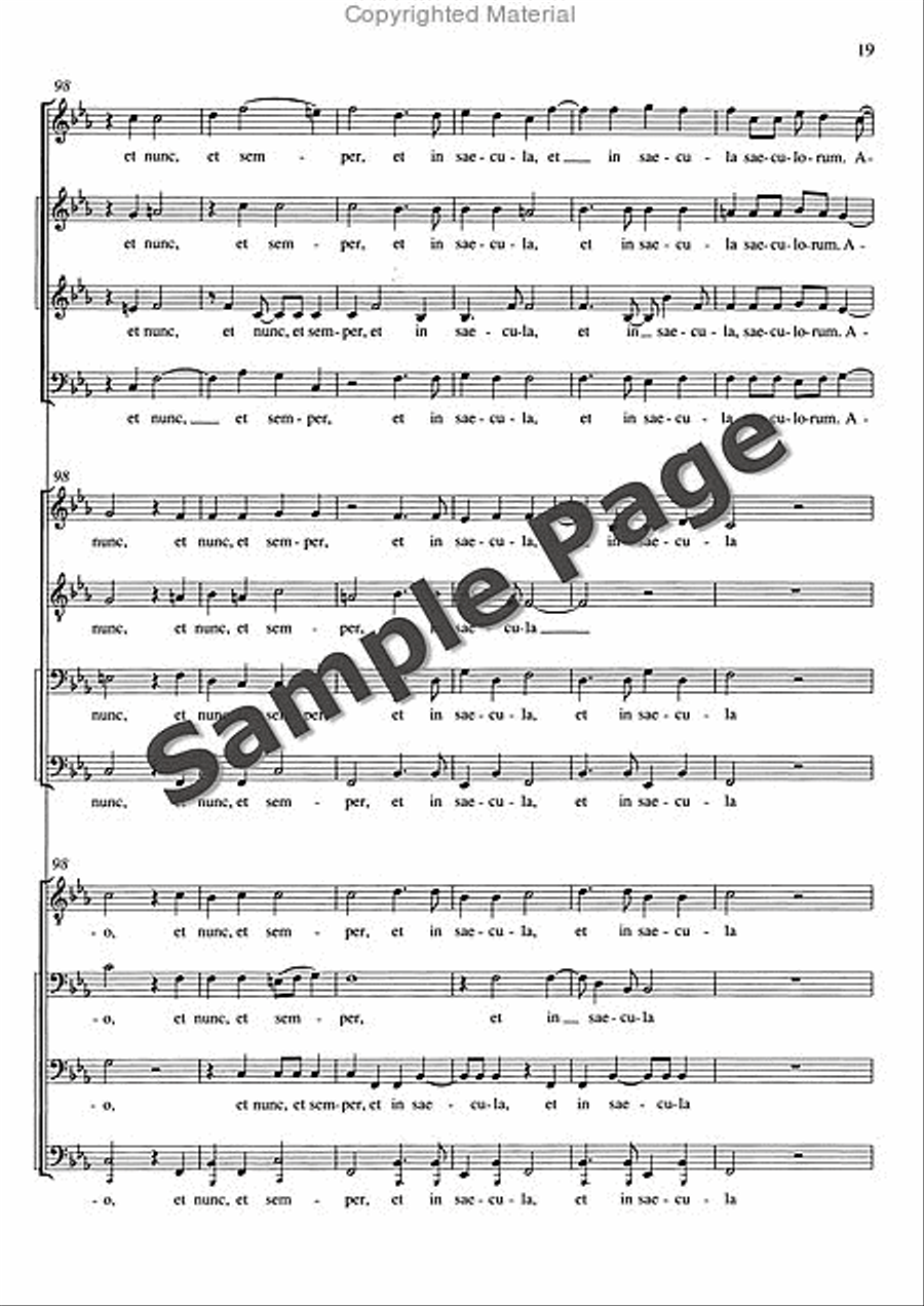 Magnificat Magnificat Mixed Choir scores gallery preview page 20