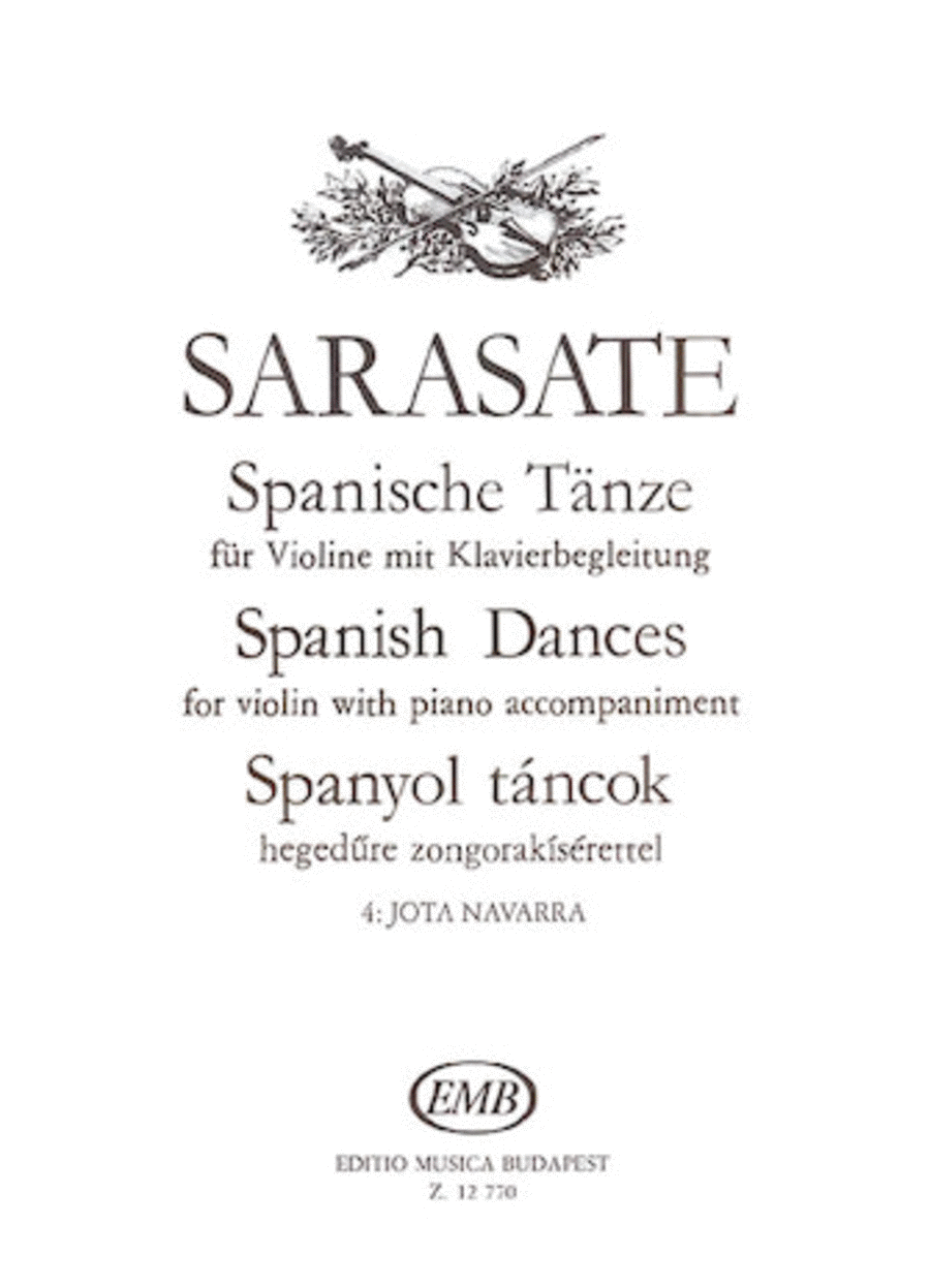 Spanish Dances - Volume 4 Violin Solo scores gallery preview page 1